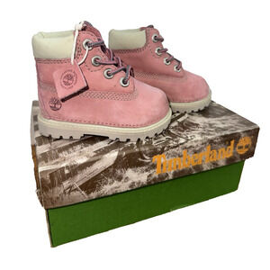 Timberland Boots Pink Size 2.5 Toddler Girls Toddling Boot